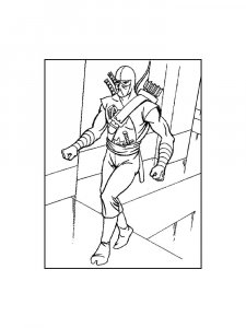 Ninja Coloring Pages For Boys 2
