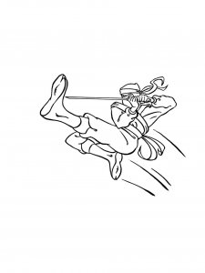 Ninja Coloring Pages For Boys 8